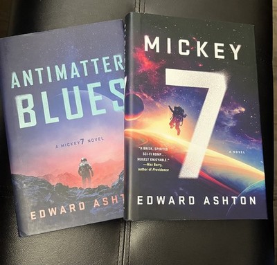 Mickey 7 by Edward Ashton (1st Edition/2nd Printing, hardcover, dust jacket)