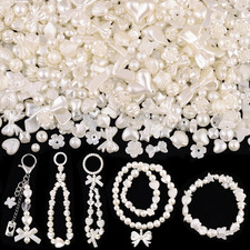 270-320PCS Assorted ABS Pearl Beads for Jewelry Making Bracelet Necklace