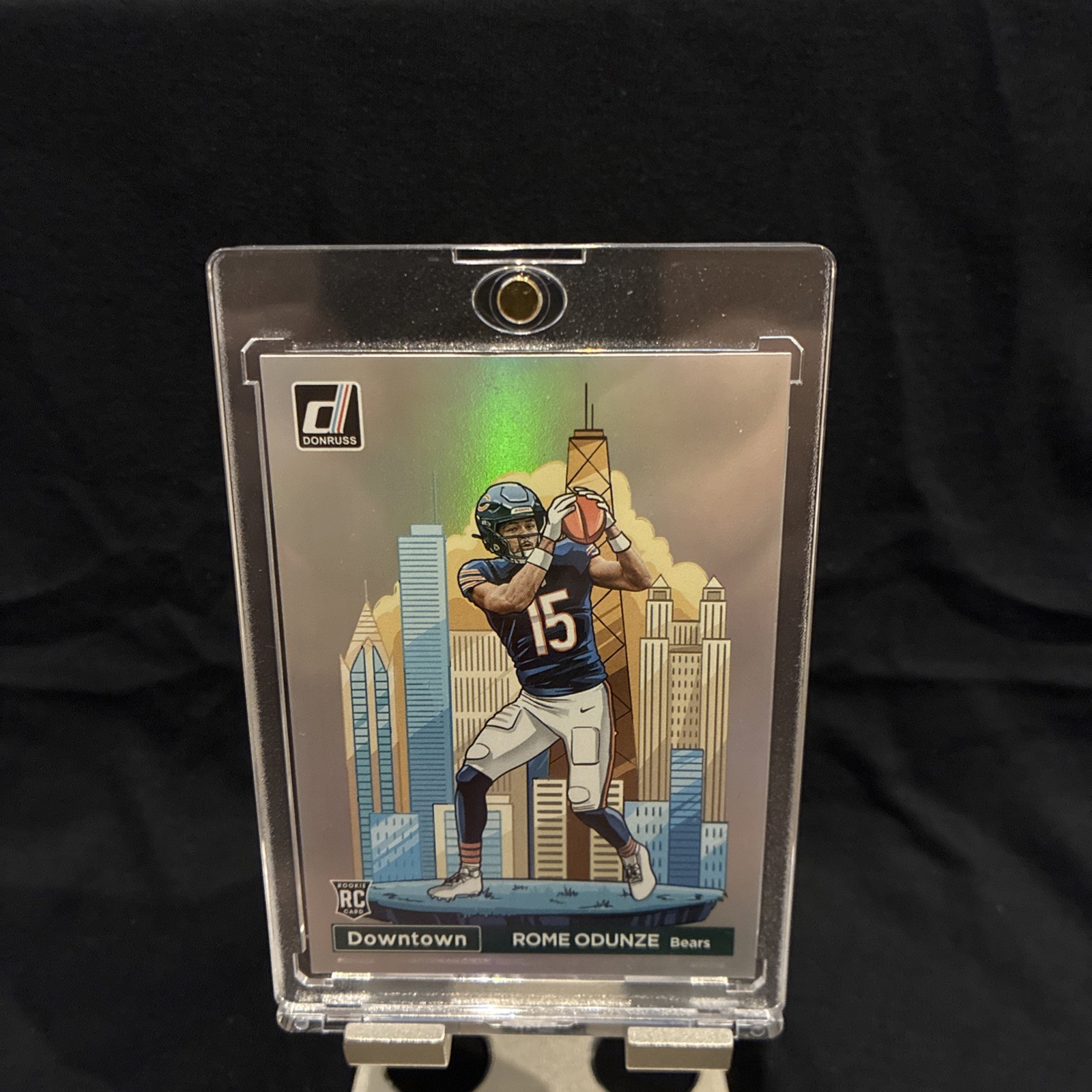 2024 Panini Donruss - Downtown! Rome Odunze #15 (RC)