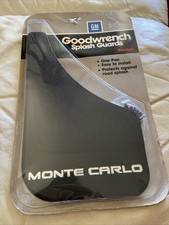 Vintage New Gm Goodwrench Chevy Monte Carlo Premium Splash Guards Mud Flaps Nos