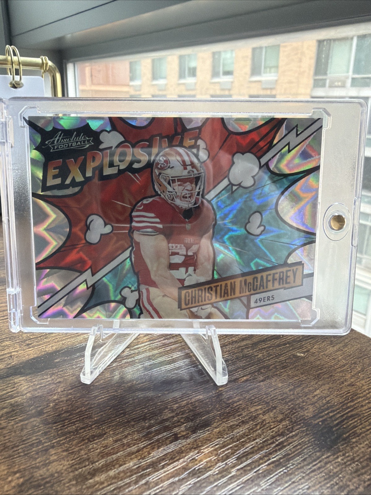 2024 Panini Absolute - Explosive Christian McCaffrey #EX-CMY