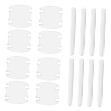 16PCS Car Door Handle Cup Scratch Protector Set, Waterproof Car Transparent