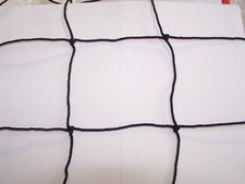 14' x 5 1/2' BLACK SQUARE MESH SOCCER IMPACT NET 4"  36 VOLLEYBALL NETTING