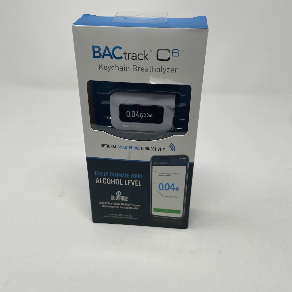 BACtrack - C6 Keychain Breathalyzer Optional Smartphone 