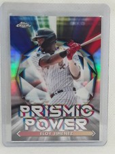 Eloy Jimenez 2021 Topps Chrome Baseball - Prismic Power - Chicago White Sox