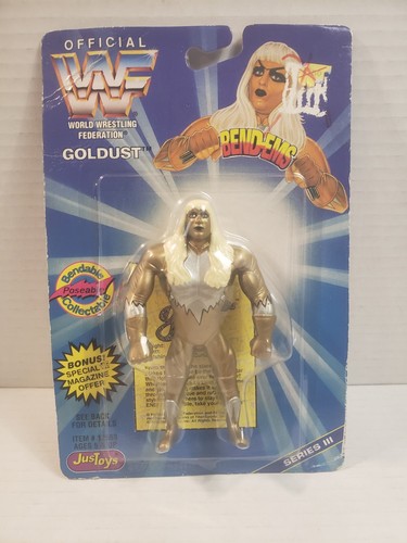 WWF / WWE Wrestling Superstars Bend-Ems Figure Ser...
