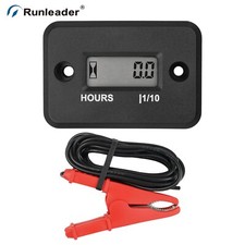 Self Powered Digital Inductive Hour Meter With Clip 24 Stroke Data Storage Ip68