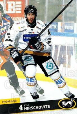 2016-17 Finnish Cardset #92 Kim Hirschovits
