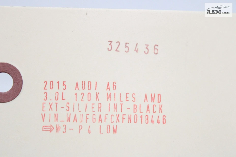 AUDI A6 QUATTRO C7 2012-2015 MALETERO CARGA NEUMÁTICO DE REPUESTO ALFOMBRILLA ALFOMBRA OEM Foto 4 de 4