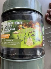 Military Forces Play Set 185 Mixed Pieces Various Figures