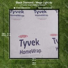 Tyvek Footprint for the Black Diamond Mega Light 4p Tent