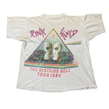 Vintage Pink Floyd Tour 1994 The Division Bell T-shirt size XL See Measurments 