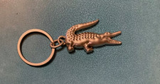 New - Lacoste Crocodile Key Ring - Steel - Promotional Item