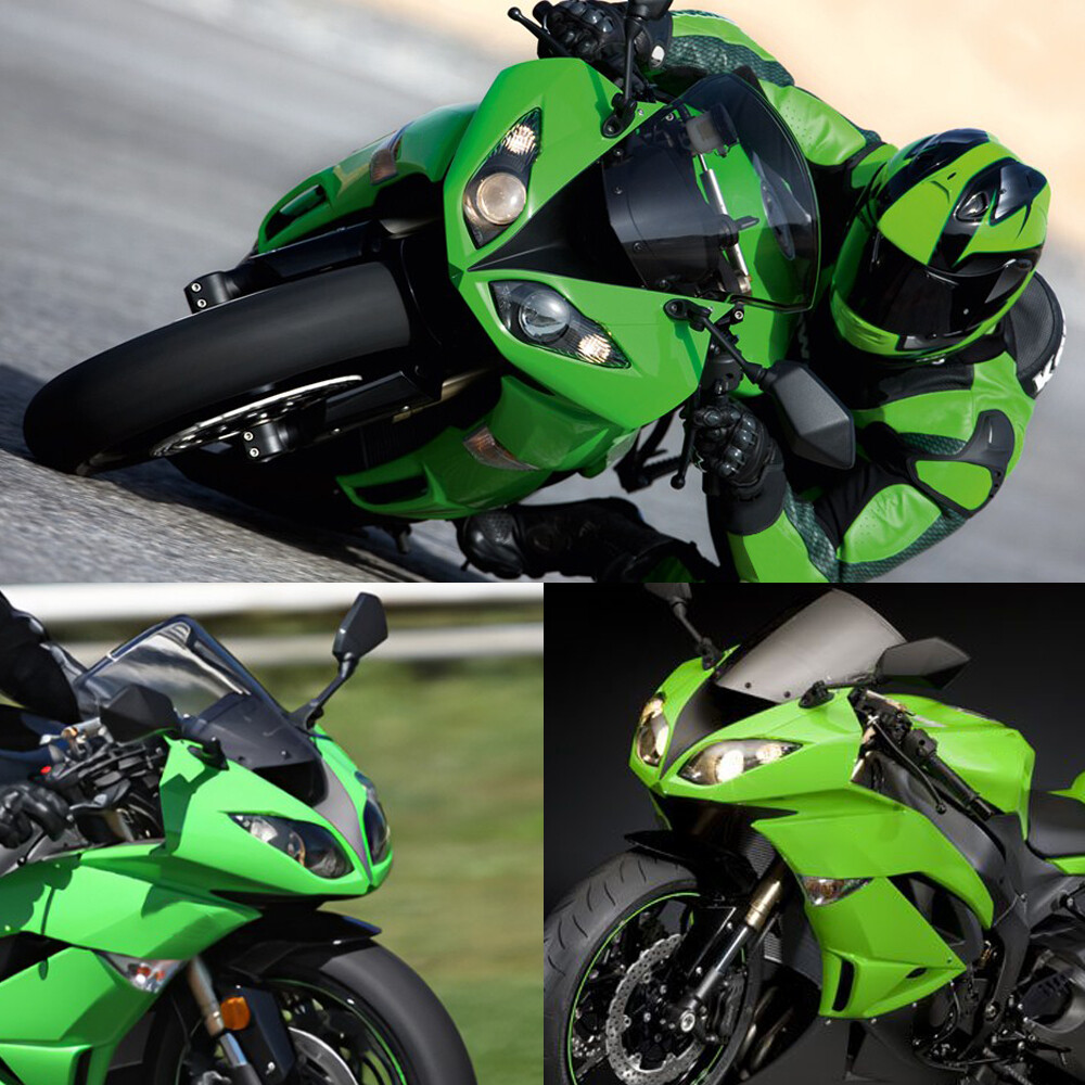 Front Headlight for 2009-2012 Kawasaki Ninja ZX6R 636 / 2008