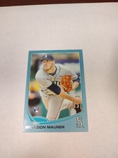 2013 Topps Wal-Mart Blue Brandon Maurer #435 Rookie RC (PWE)