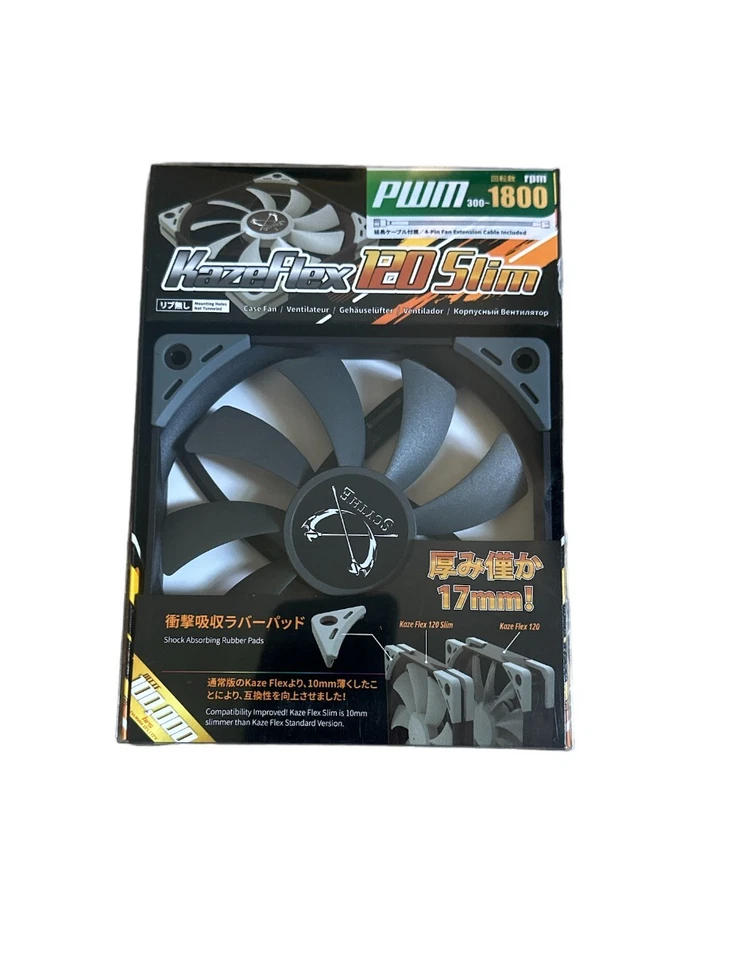 Kaze Flex Slim PWM, 120mm, PWM 300-1800RPM - Image 3 of 4