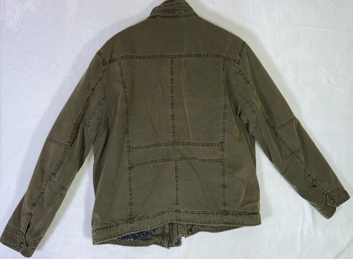 Levi Strauss & Co Men's Military Green Utility Jacket Size