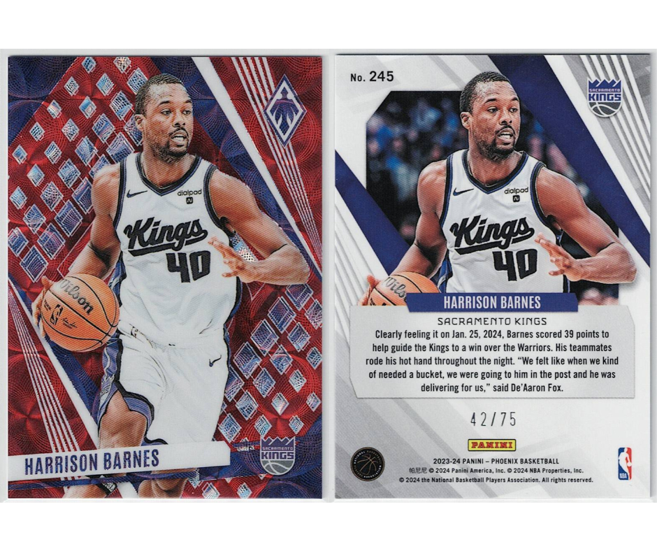 Harrison Barnes バーンズ Panini Flawless NBA 2017-18 Panini Flawless HARRISON BARNES USA Basketball