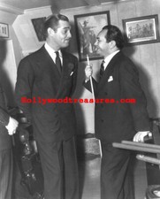Clark Gable~Eddie G Robinson~Playing Pool~Billiards~2~Shooting Pool~Photo~Poster
