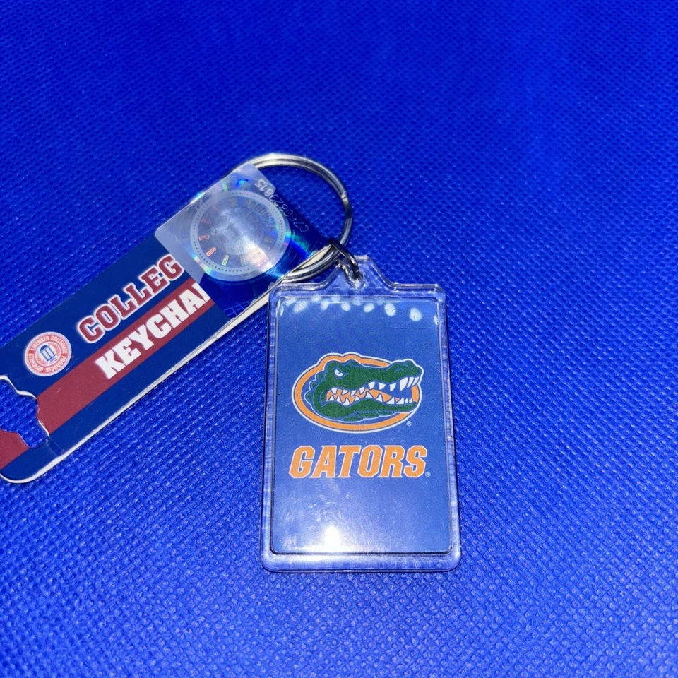 Florida Gators Plastic Keychain NCAA College Key Chain Blue Officially Licensed - Image 2 of 4
