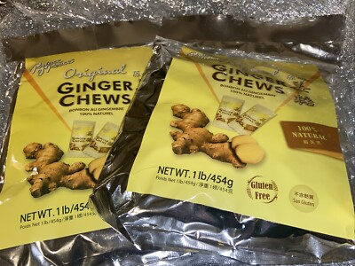 Prince of Peace Original Ginger Chews 1  lb. New Not Expired