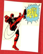 DEVIL N.16 (LATO A) 03/12/1970 CORNO 1^ ED. ANASTATICO ADESIVO SU CARTA LUCIDA