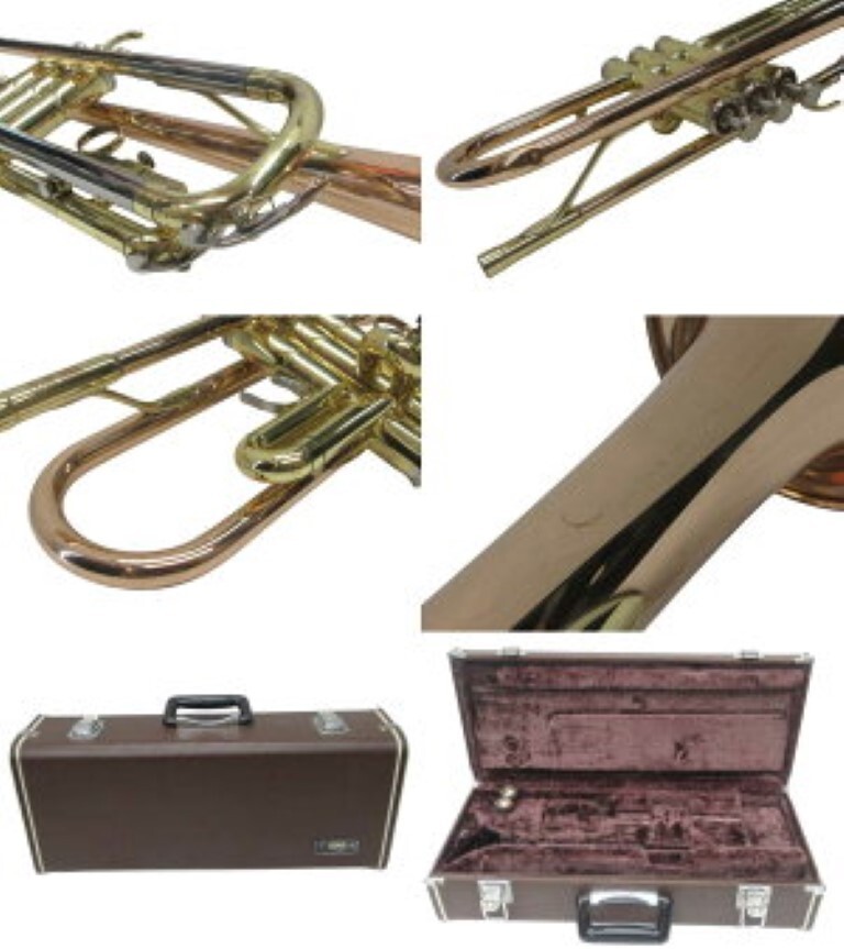 （美品）YAMAHA　トランペット　YTR3320　vintage! YAMAHA YTR-3320 Trumpet Red Brass Bell 1980s Vintage w/ Case