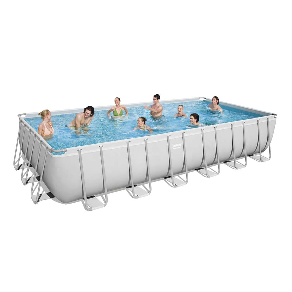 Piscina elevada desmontable Bestway 56475 Rectangular Power Steel 732x366x132