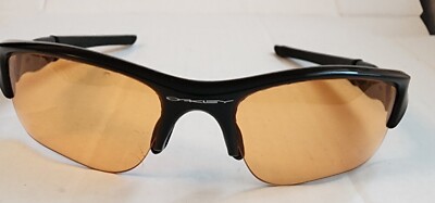 Oakley Flak Jacket XLJ Golf Array Sunglasses Jet Black Frames Gold - Main Image