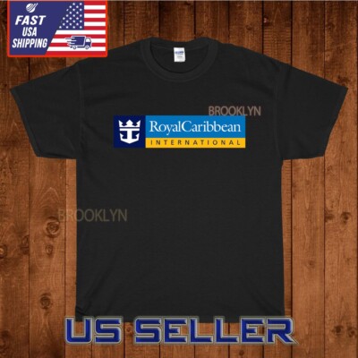 NEW ROYAL CARIBBEAN CRUISES YACHT LOGO T-SHIRT FUNNY AMERICAN USA SIZE S-5XL