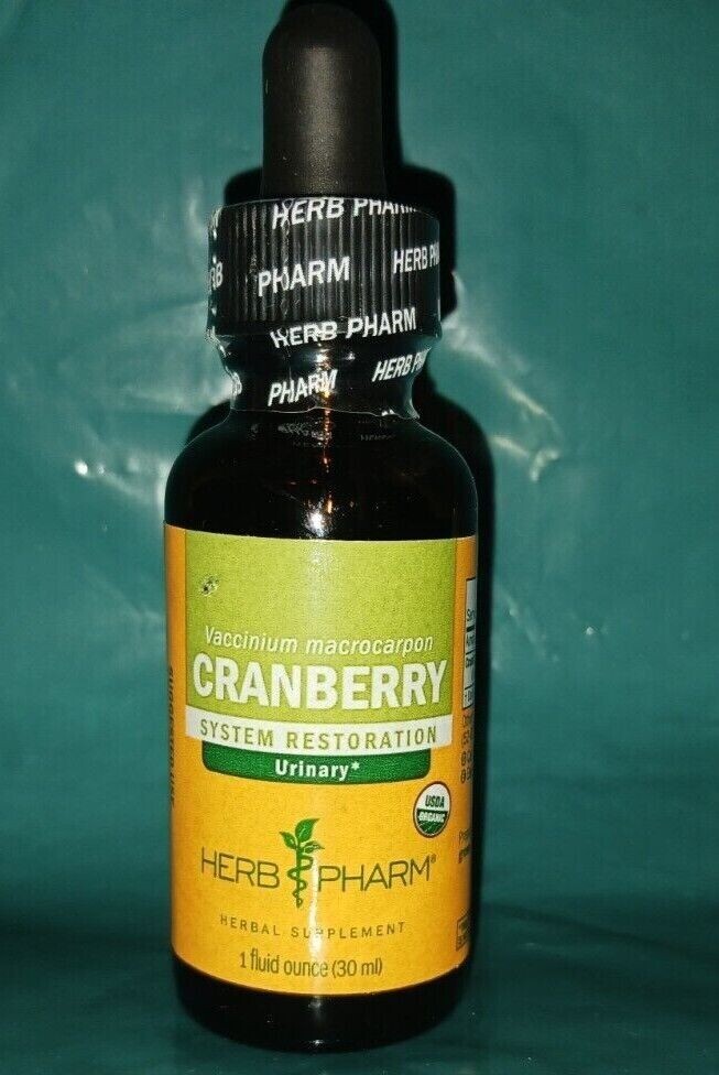 HERB PHARM Cranberry 1 FL. Oz. BEST BY 4/24. Urinary Herbal