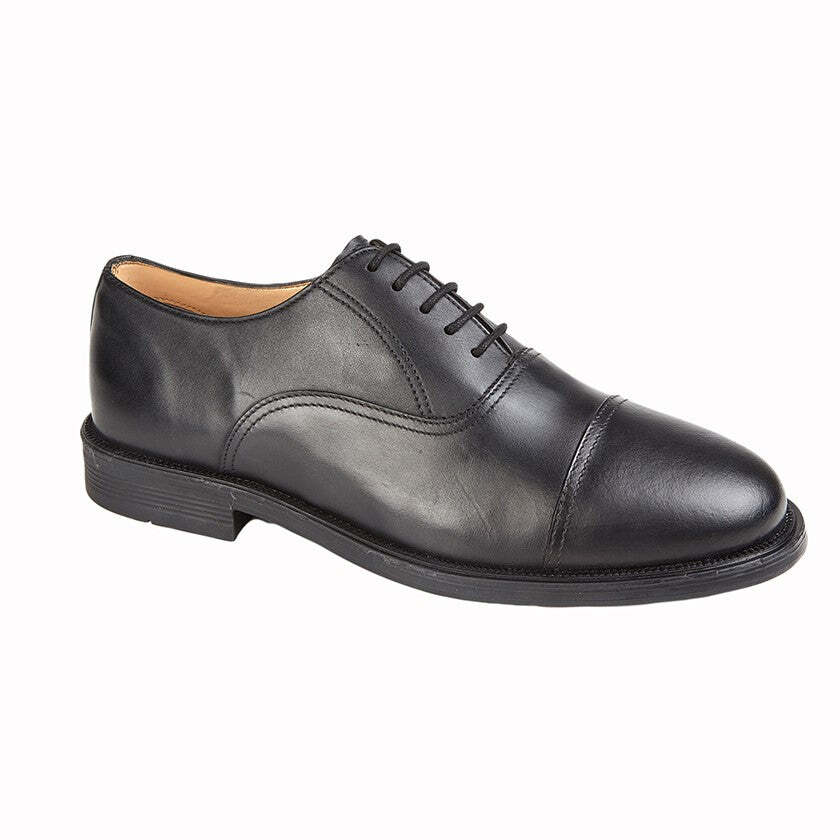 SAOLA Scarpa Oxford cadetto unisex GRAFTERS nera con cappuccio suola TPR
