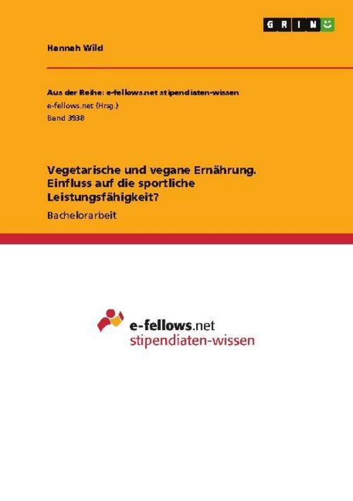 Thumbnail - Vegetarische Und Vegane Ernährung. Einfluss Auf Die Sportliche