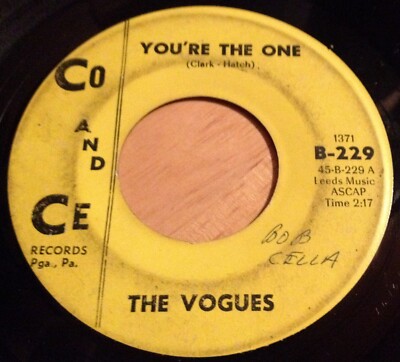 Vogues 45 You're The One / Some Words