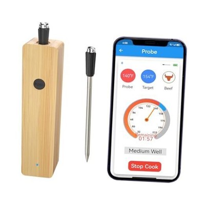 Smart Wireless Meat Thermometer 360FT APP Control Bluetooth Wireless Digital 