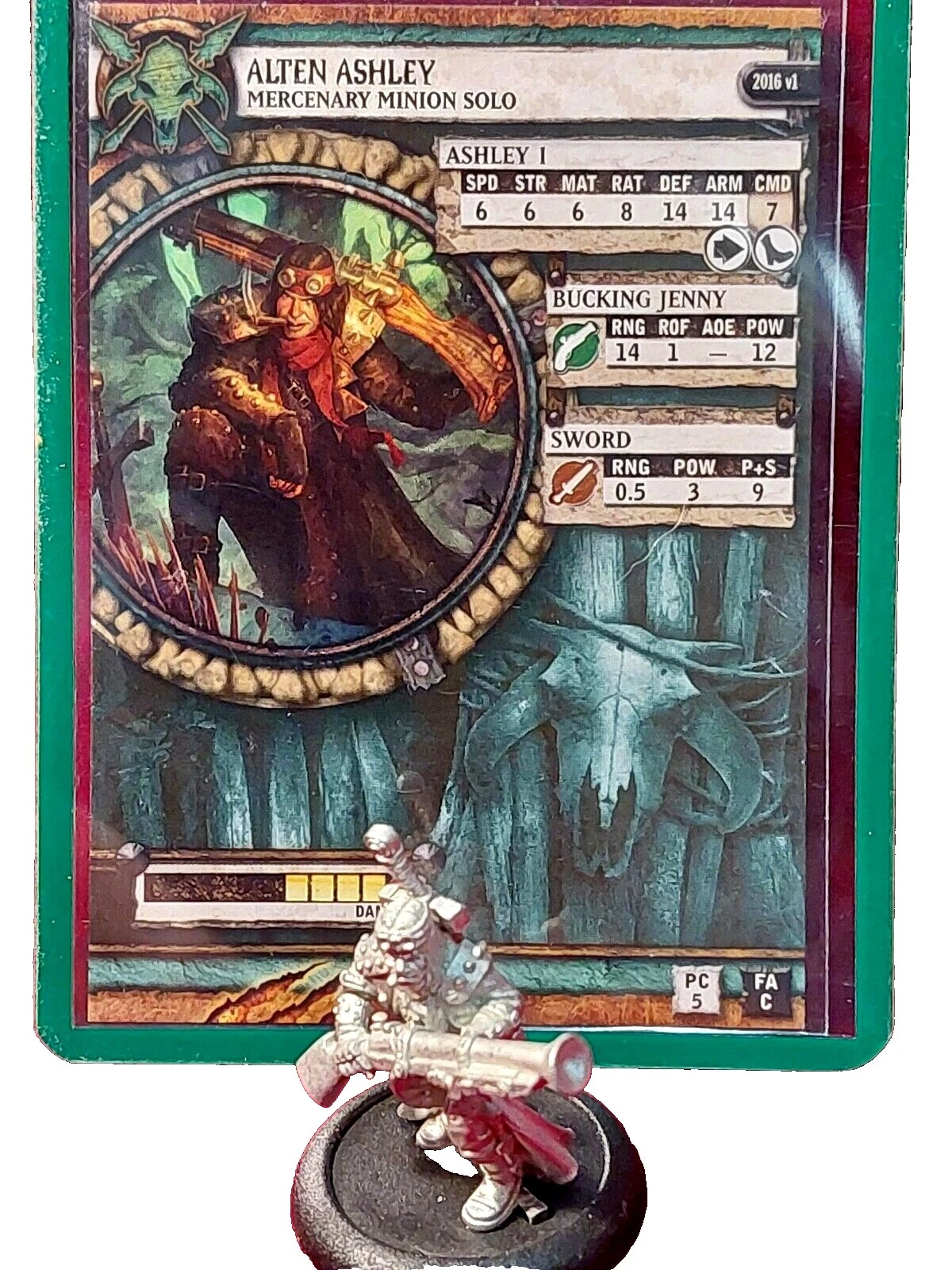 12-16 años de juegos WarMachine Miniatures