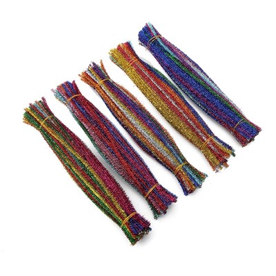 for Creative Craft Pipe Cleaners 100 PCS School DIY Art Craft Teaching Materials