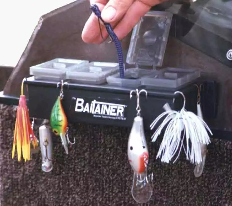 FISHING BOAT ACCESSORY BAIT HOLDER - Holds Jigs, Spinners, Lures~Great Gift!