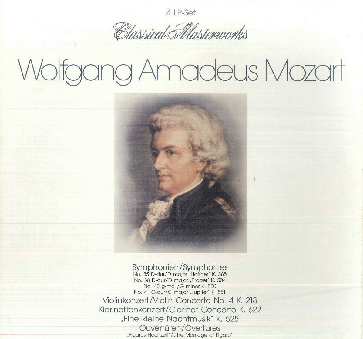 Wolfgang Amadeus Mozart ‎– Classical Masterworks