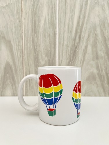 Heißluftballon Regenbogen Kaffeebecher FTD Special For You Vintage Teetasse - Bild 3 von 6