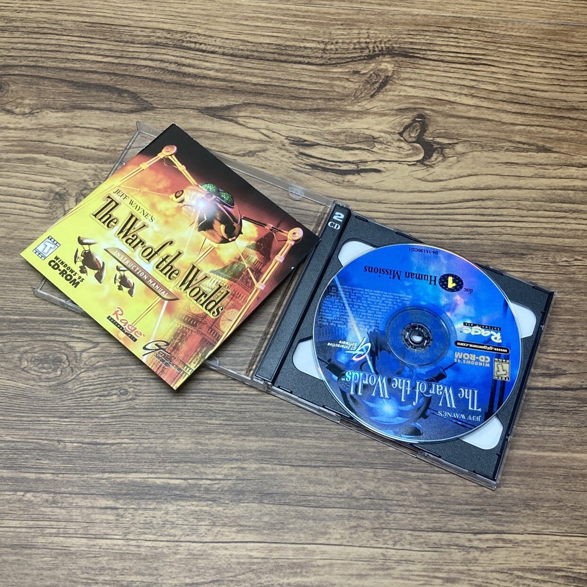 Jeff Wayne's War of the Worlds - PC Game - CD-ROM - Windows