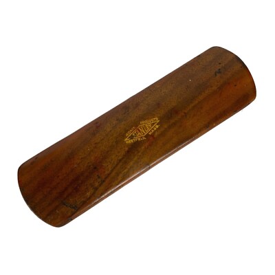Stanley Home Products Horse Hair Shoe Shine Brush Wood Handle Vintage