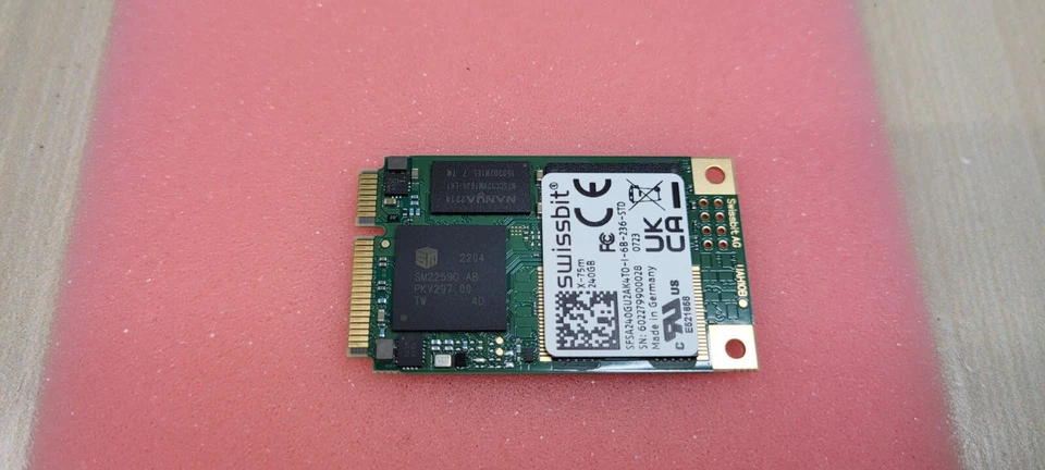 SwissBit X-75m mSATA SSD Solid State Drive, 240GB, SFSA240GU2AK4TO-I-6B-236-STD - Image 3 of 4