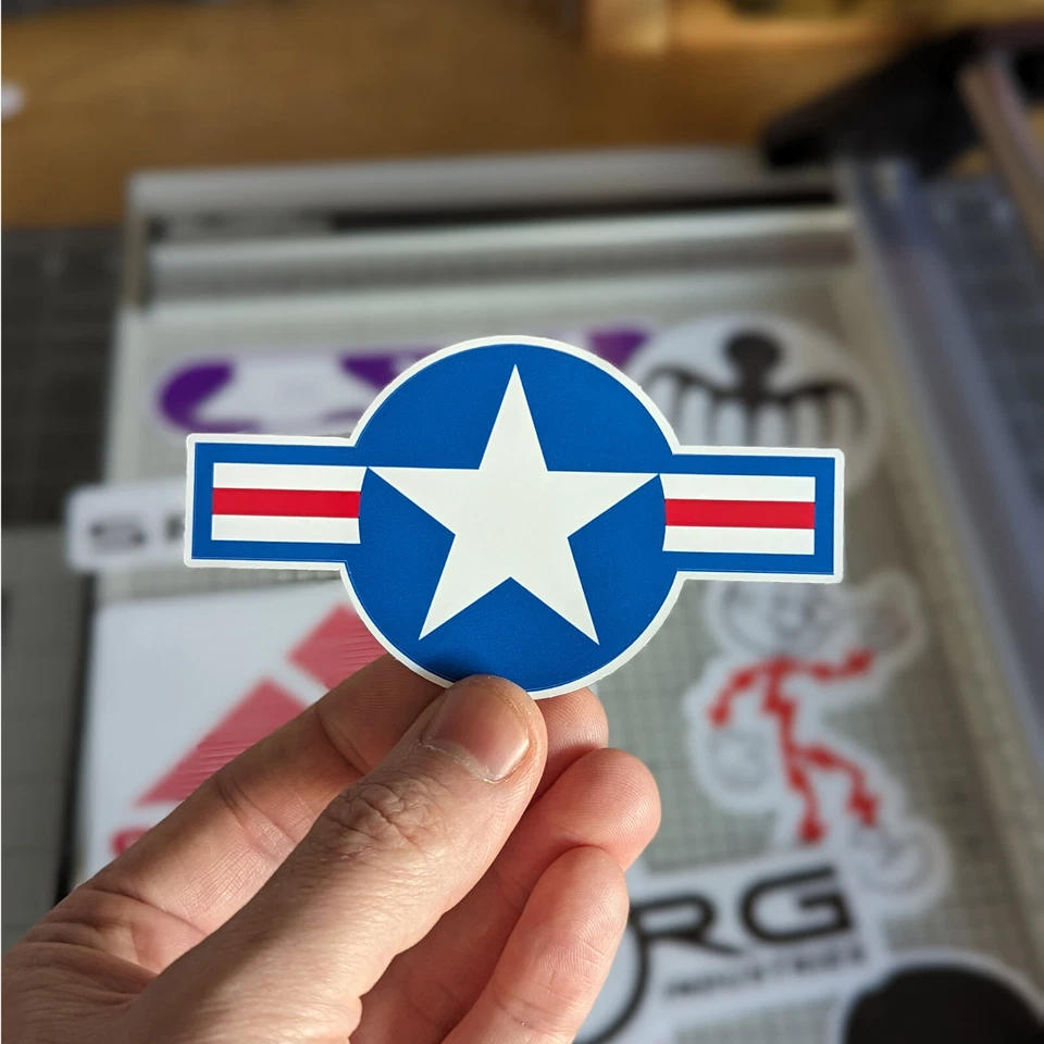 US Military Decal Army Navy Air Force (vinyl for Car laptop window tumbler water - Image 2 of 4