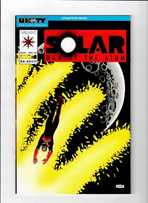 SOLAR Man of the Atom  - VALIANT - #12 - UNITY Chapter 9 - 1992 - Near Mint