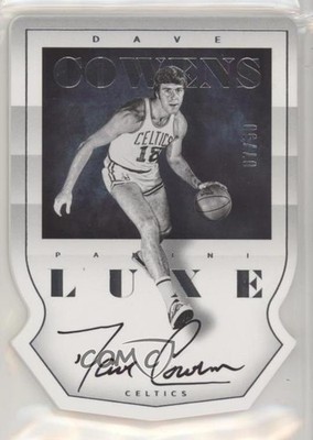 2014-15 Panini Luxe Die-Cut 7/50 Dave Cowens #DC-DC Auto HOF 1u6