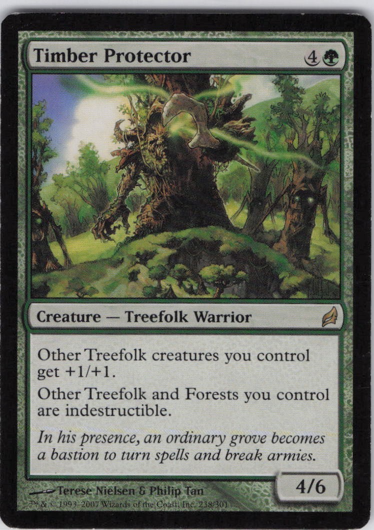 Timber Protector #238 Lorwyn Regular Rare LP