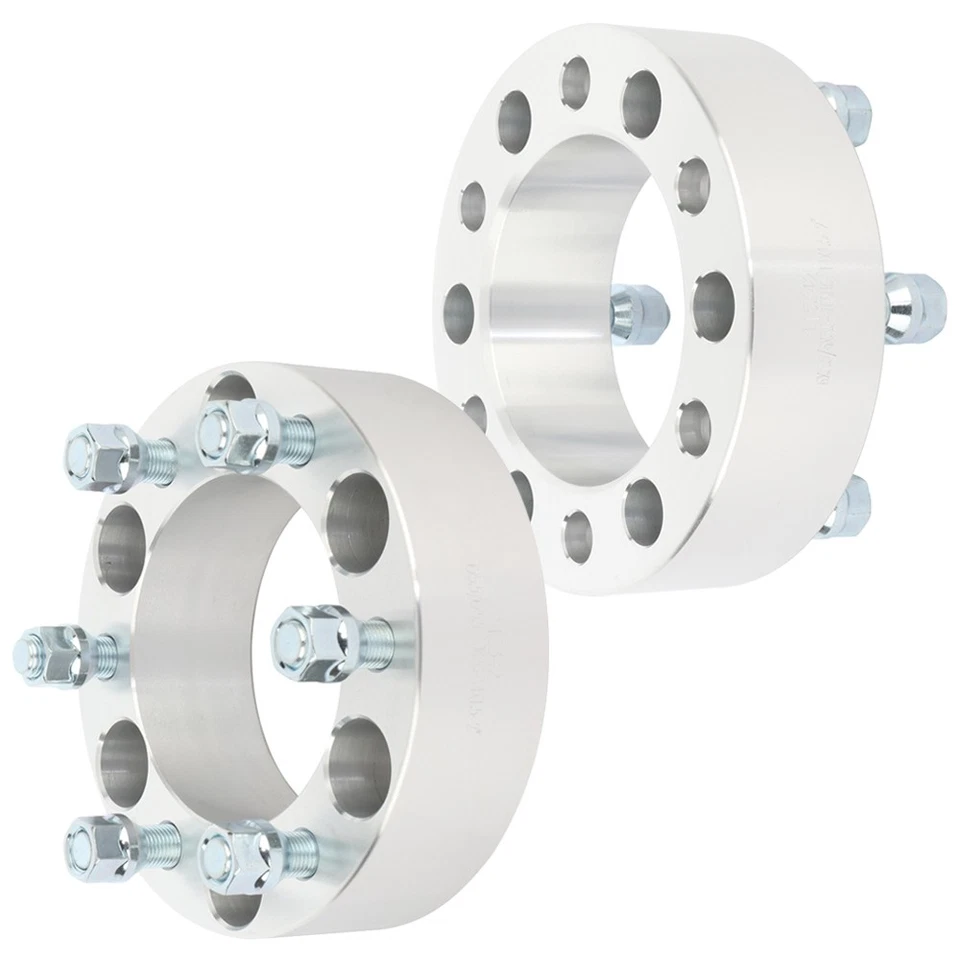 2pcs 2 inch or 51 mm 6x139.7 mm Wheel Spacers 14x1.5 For GMC K2500 1988-2000 - Изображение 2 из 4