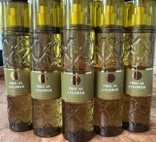 (5) FREE AS A FLOWER 8oz Fine Fragrance MIST Bath & Body Works EVERYDAY LUXURIES