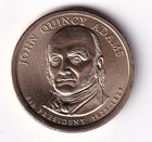 2008 D JOHN QUINCY ADAMS Presidential $1 Dollar Coin from Mint Set #1704 — photo 1
